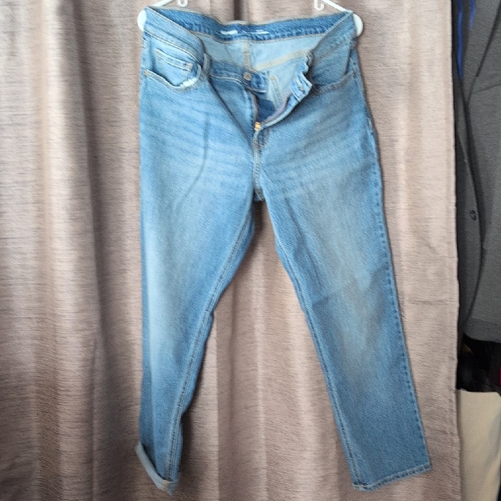 Old Navy Light Blue Straight Leg Jeans